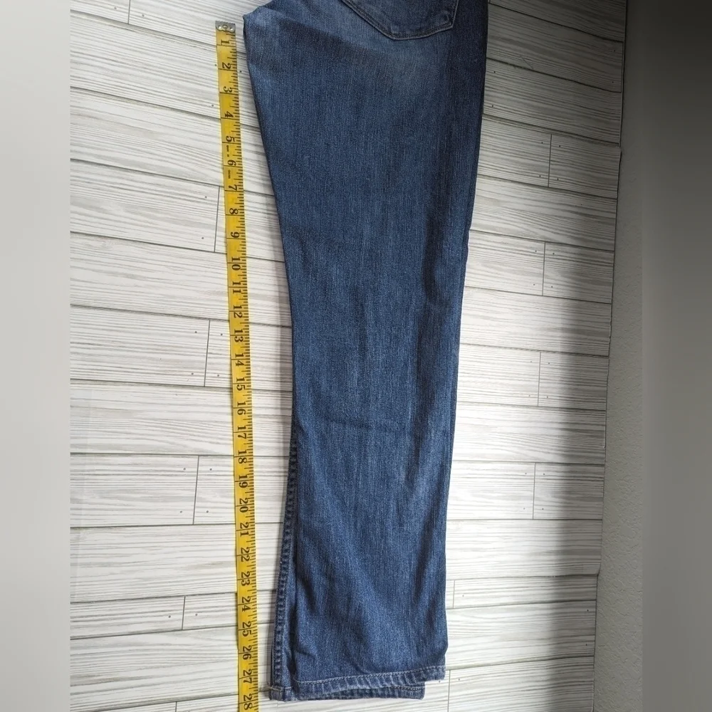 PAIGE Federal Slim Straight Jeans in Birch Blue Denim Men's Size 30 x 28